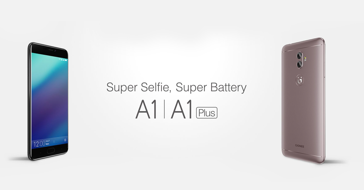 MWC 2017: Gionee launches selfie-centered smartphones A1 and A1 plus