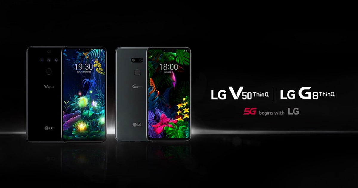 MWC 2019: LG V50 ThinQ 5G, G8, and G8s launched with Hand ID and Air Motion Gestures