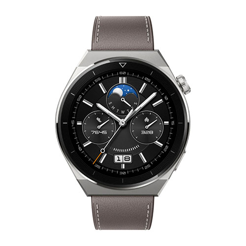 Huawei Watch GT 3 Pro - Gray Leather
