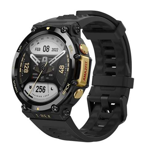 Amazfit T-Rex 2 - Astro Black and Gold