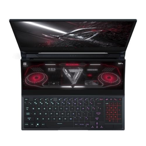 ASUS ROG Zephyrus Duo 15 SE GX551 - Keyboard, Displays