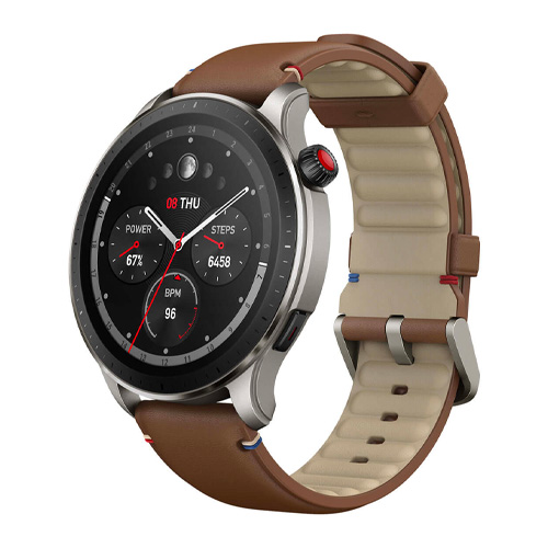 Amazfit GTR 4 - Leather Brown