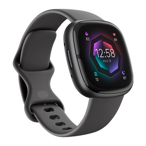 Fitbit Sense 2- Shadow Grey and Graphite Aluminum