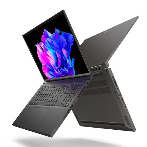 Acer Swift X 16 2023 Front and Back