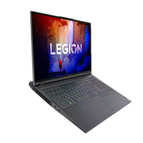 Lenovo Legion 5 2022 side tilted