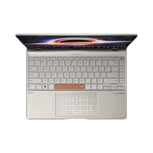 Asus ZenBook 14X OLED Space Edition (i9) top