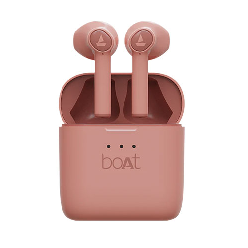 boAt Airdopes 138 - Light Pink