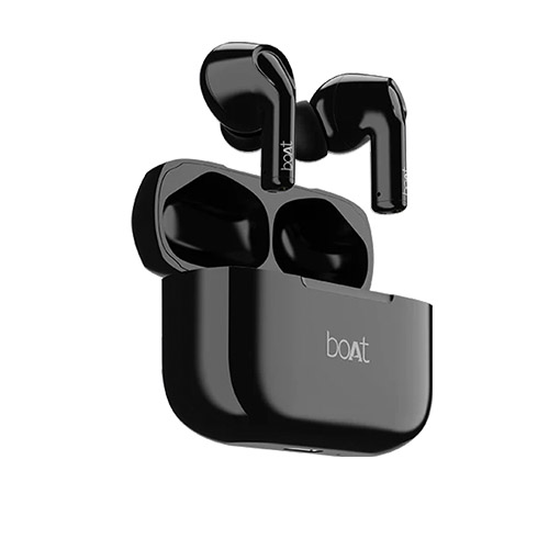 boAt Airdopes 161 - Pebble Black