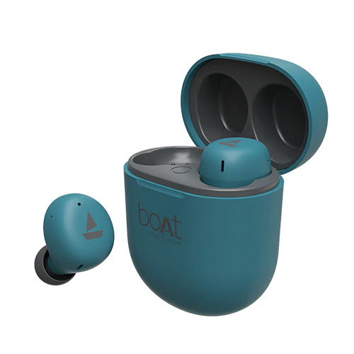 boAt Airdopes 381 Teal Blue