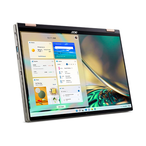 Acer Spin 5 2023 folded