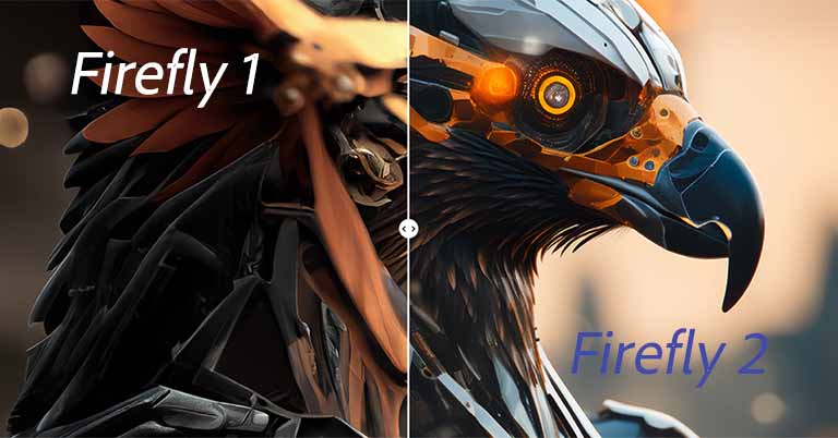 Adobe Firefly 2 can now match your previous image style with Generative Match