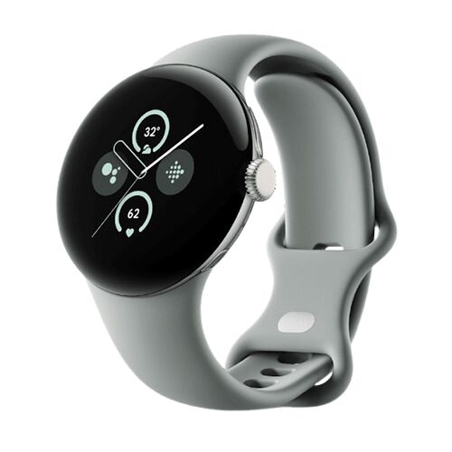 Google Pixel Watch 2 - Champagne Gold Case with Hazel Active Band