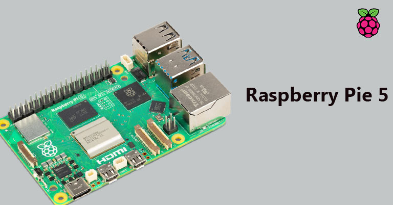 Raspberry Pi 5 with in-house silicon is 2x faster than Pi 4.