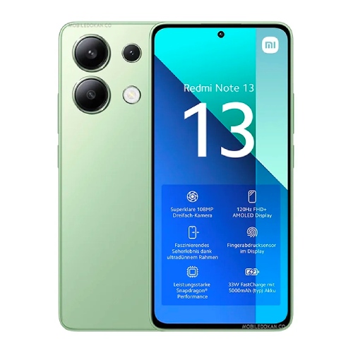 Redmi Note 13 4G- Mint Green