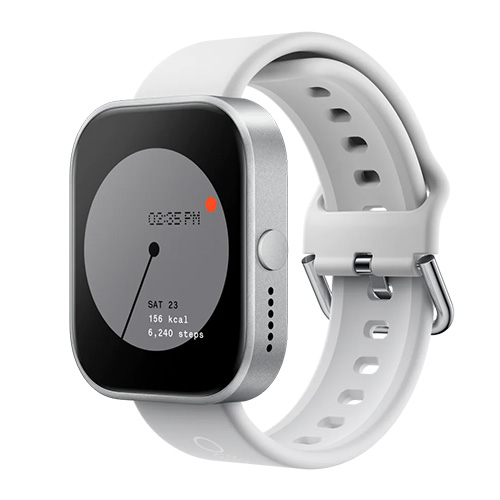 CMF Watch Pro - Silver frame with Light Grey strap