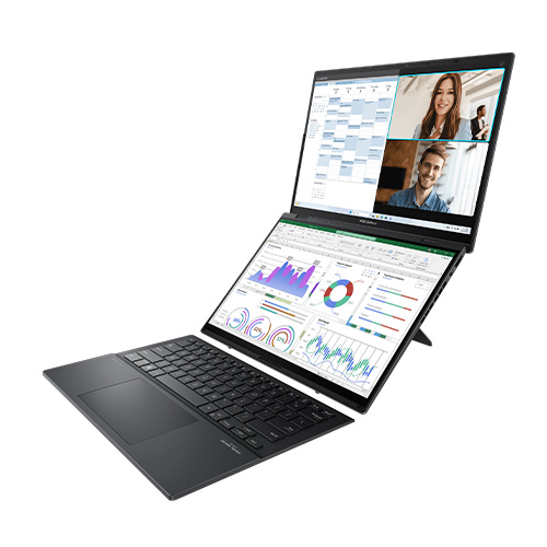 Asus ZenBook Duo 2024 (Intel Core Ultra 9 185H, 32GB, 2TB, 14" 3K+ 14" FHD OLED)