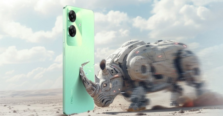 Realme C61 goes official in Nepal with metallic frame and Unisoc T612 SoC