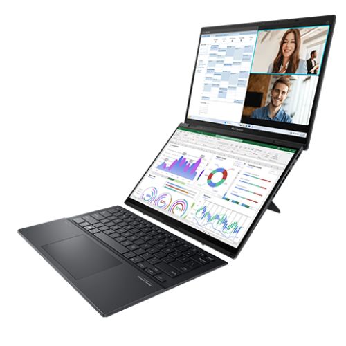Asus Zenbook Duo 2025- Sideways