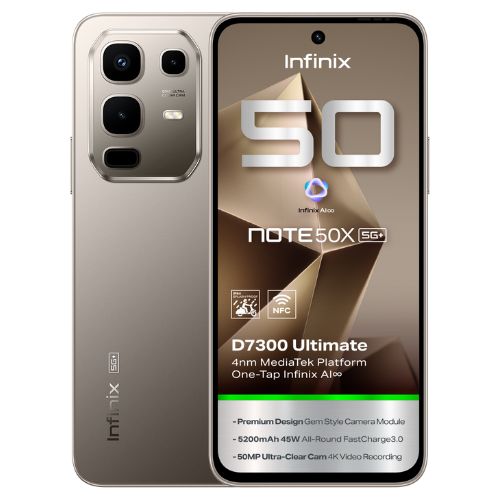Infinix Note 50x- Titanium Grey