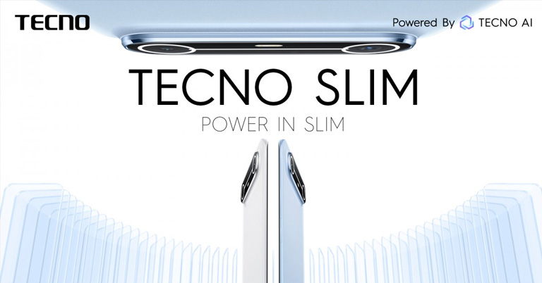 Tecno Spark Slim concept phone unveiled with ultra-thin 5.75mm design and 5200mAh battery